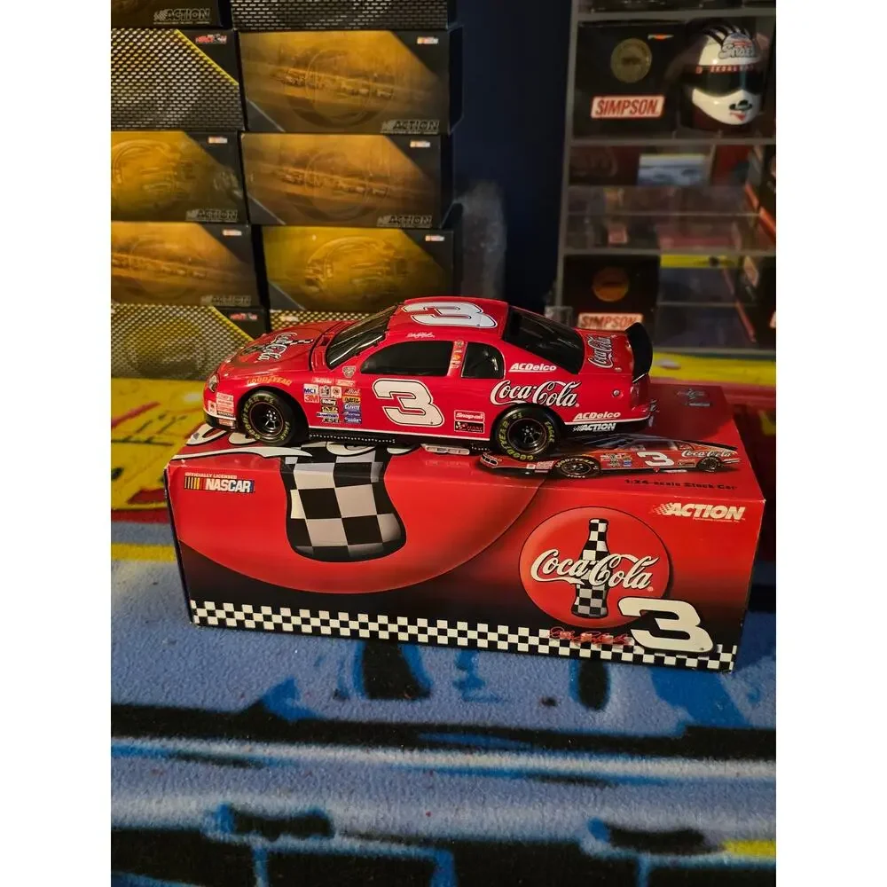 Dale Earnhardt #3 Coca-Cola 1998 Monte Carlo Action Platinum Bank Nascar